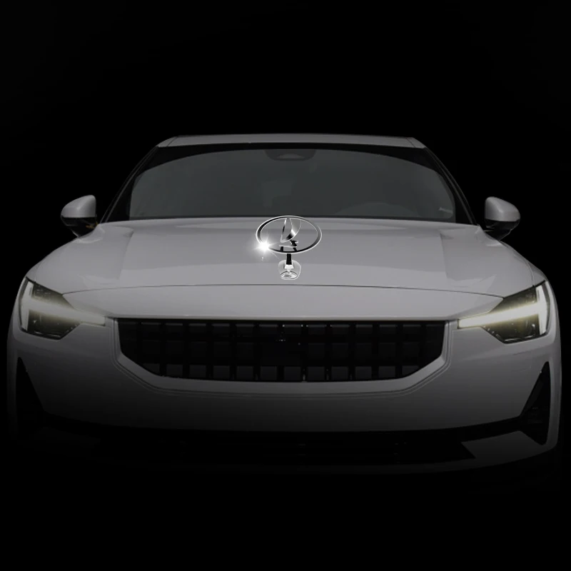 Автомобильные наклейки из цинкового сплава 1 шт. эмблема передней капота значок