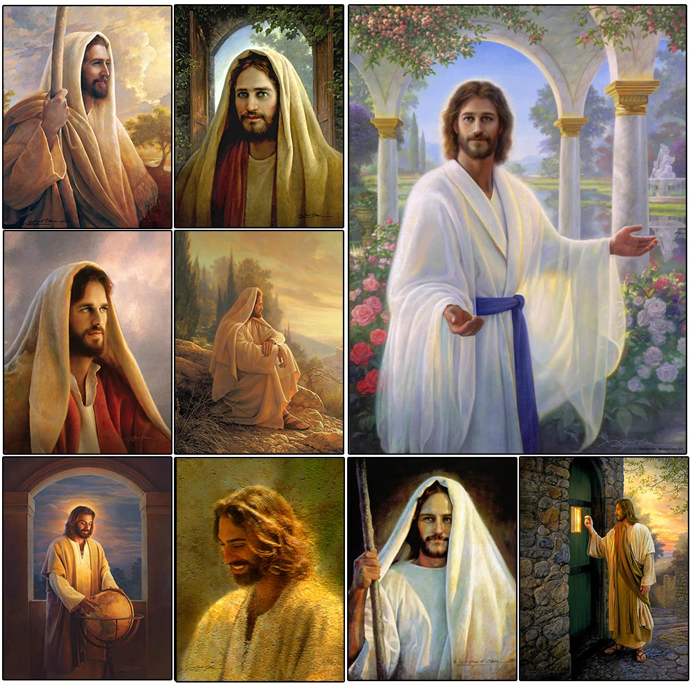 

Christ Jesus Canvas Art Painting Religion Poster Sacred Heart of Jesus Wall Art Painting Posters Prints Wall Poster Home Decor