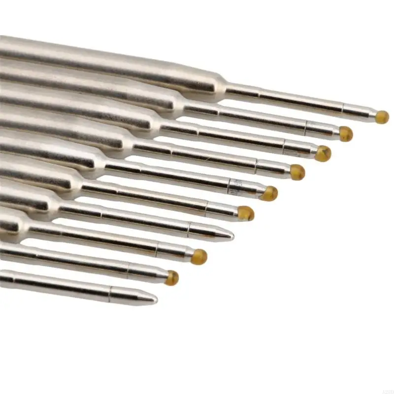 A2BD 10pcs Universal Standard Blue 1 мм средняя шариковая пера с шариковой точкой.