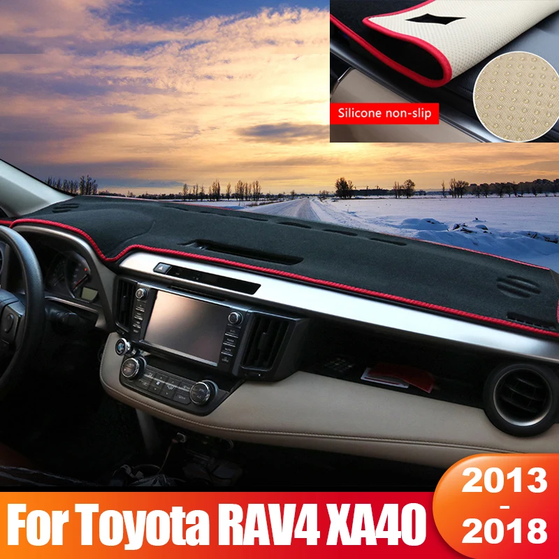 

For Toyota RAV4 2013 2014 2015 2016 2017 2018 RAV 4 XA40 Car Dashboard Sun Shade Cover Instrument Platform Desk Mats Accessories