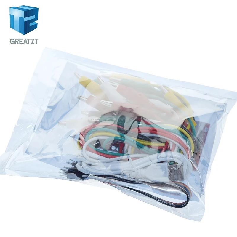 Перемычка с зажимом типа крокодил + стандартная плата контроллера набор сделай