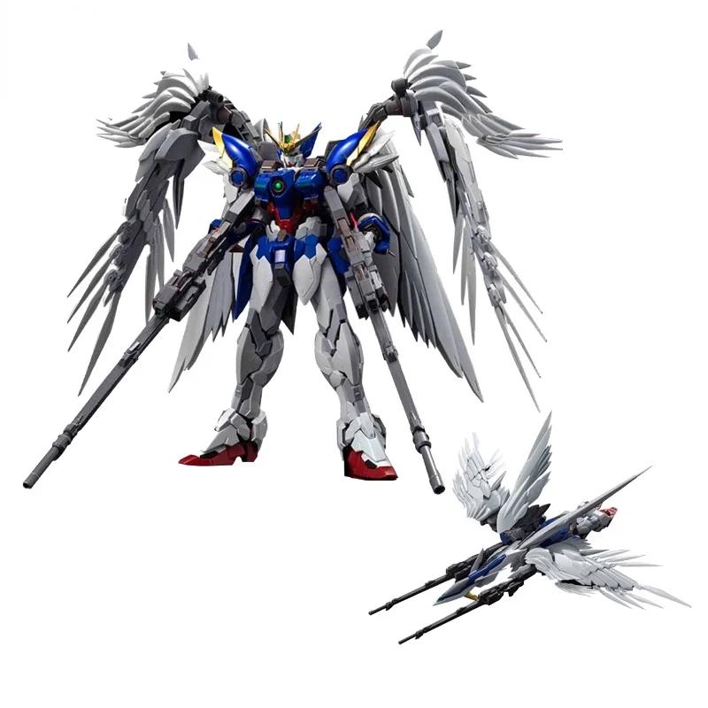 

Gundam Anime Figure 8820 HIRM 1/100 XXXG-00W0 Wing Gundam Zero Endless Waltz Ver. Assembly Model Anime Action Figures Toy