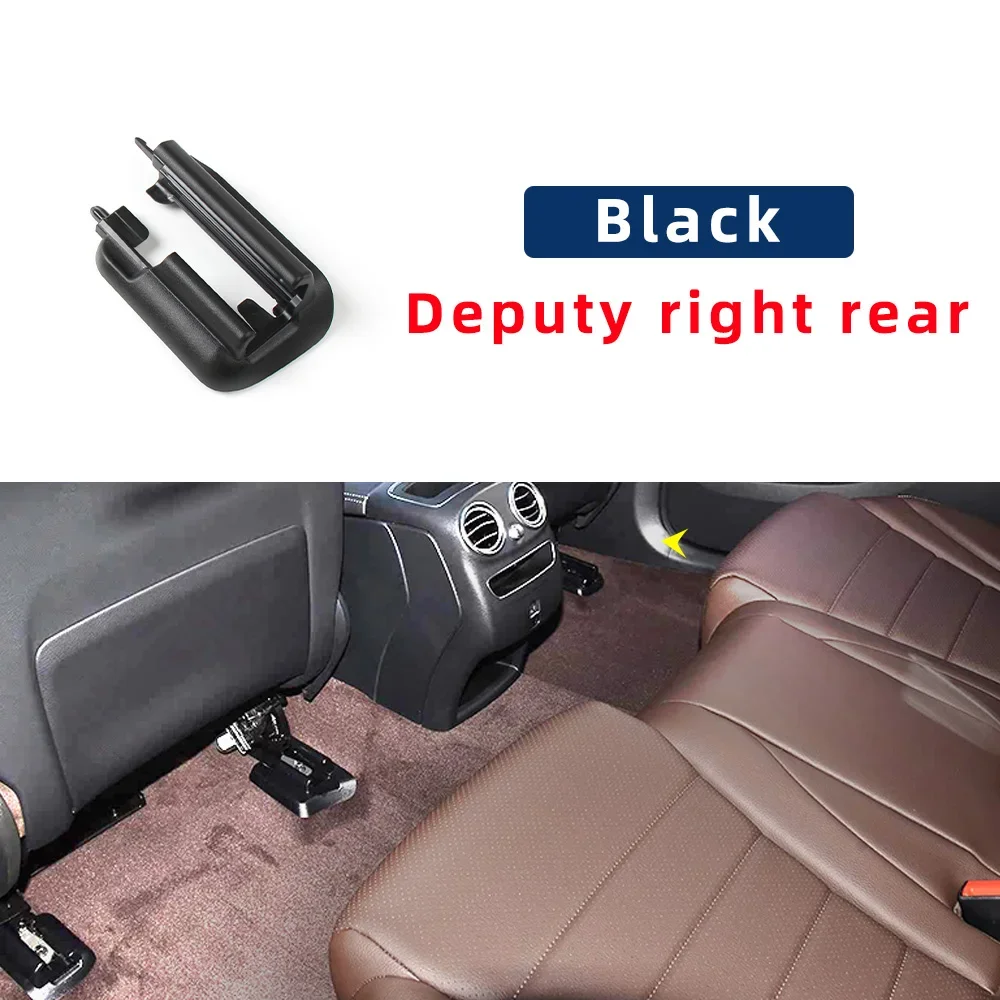 

Для Mercedes Benz GLC Class W253 2016-2021 автомобильный передний ряд левый и правый рельс сиденья, накладка на сиденье водителя и пассажира