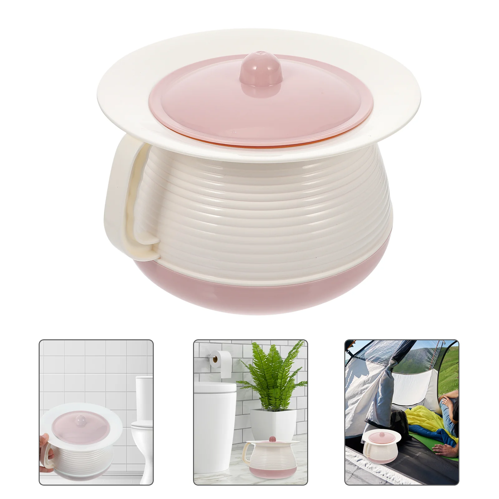 

Enamel Spittoon Car Urinals Men Unisex Urine Bottle Portable Urinal Bucket Chamber Pot Cover Potty Urinals Urinals Women