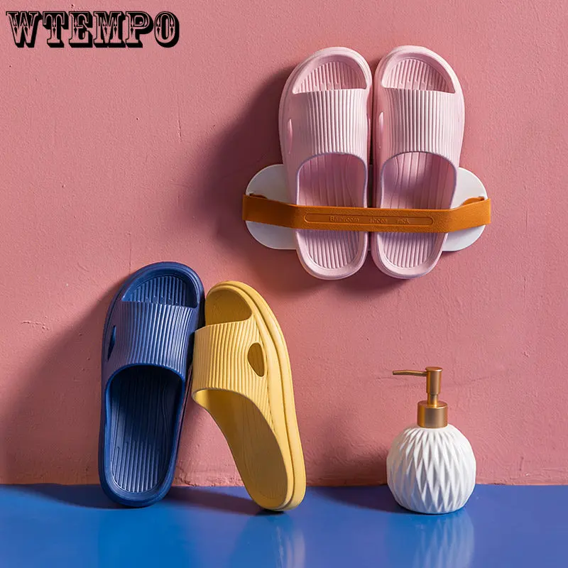 Summer Slippers Bathroom Platform Non-Slip Flip Flops Home Beach Couples Sandals Slides Indoor Outdoor Women Shoes Wholesale