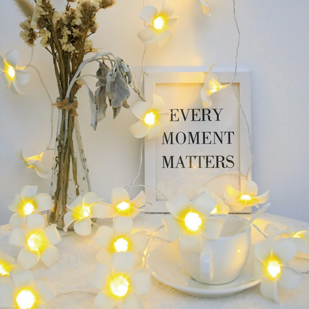 

1 String LED Simulation Egg Flower Light String USB Wedding Christmas Party Courtyard Holiday Decoration Lights 2023 New