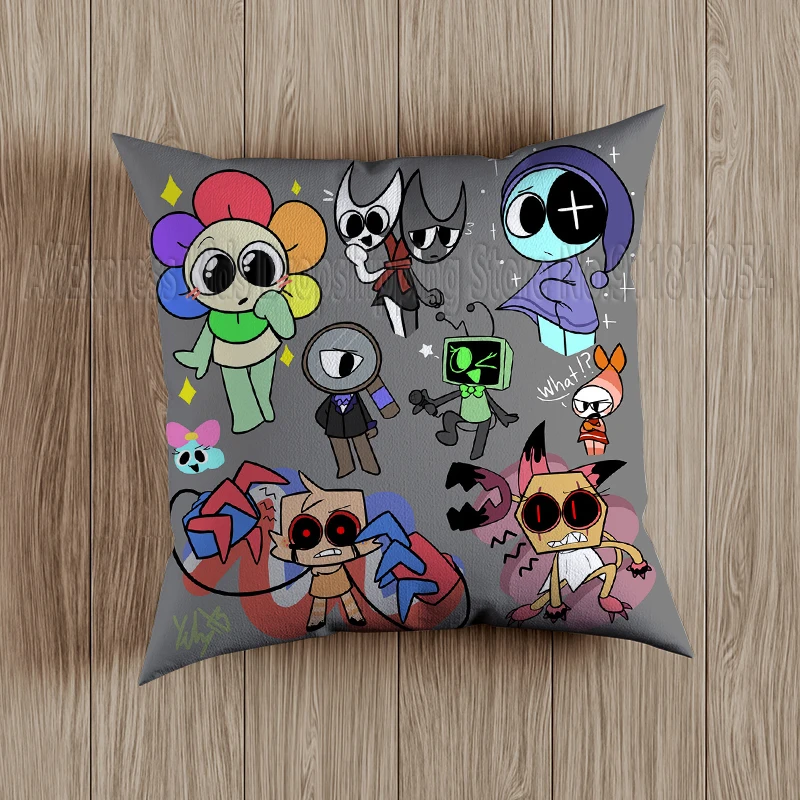 Чехол на подушку Dandy's World 45x45 см мультяшная игра экшн-фигурка квадратная