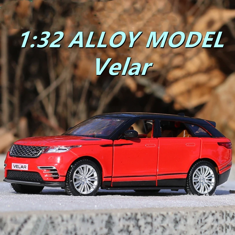 

1:32 Land Range Rover Velar Alloy Car Model Diecast & Toy Metal Vehicles Toy Car Model High Simulation Sound Light Toy Gift
