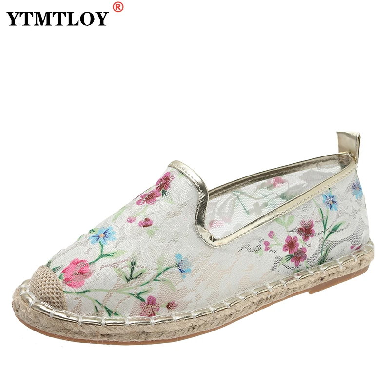 

Spring Fashion Flat Women Breathable Comfortable Versatile Large Size British Style Shoes Flats Ladies Sandals Loafers 3