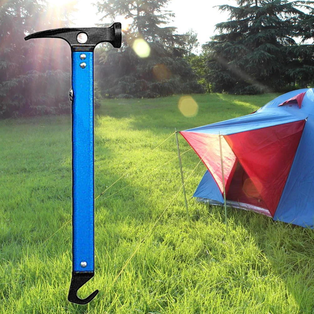 

1Pc Metal Duable Utility Portative Peg Canopy Tent Awning Mallet for Picnic Camping Hiking Backpacking