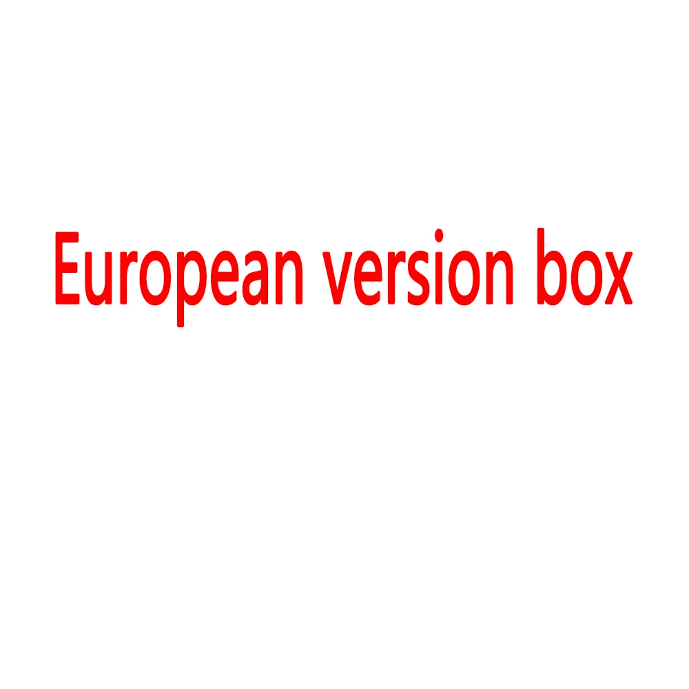 

Коробка европейской версии
