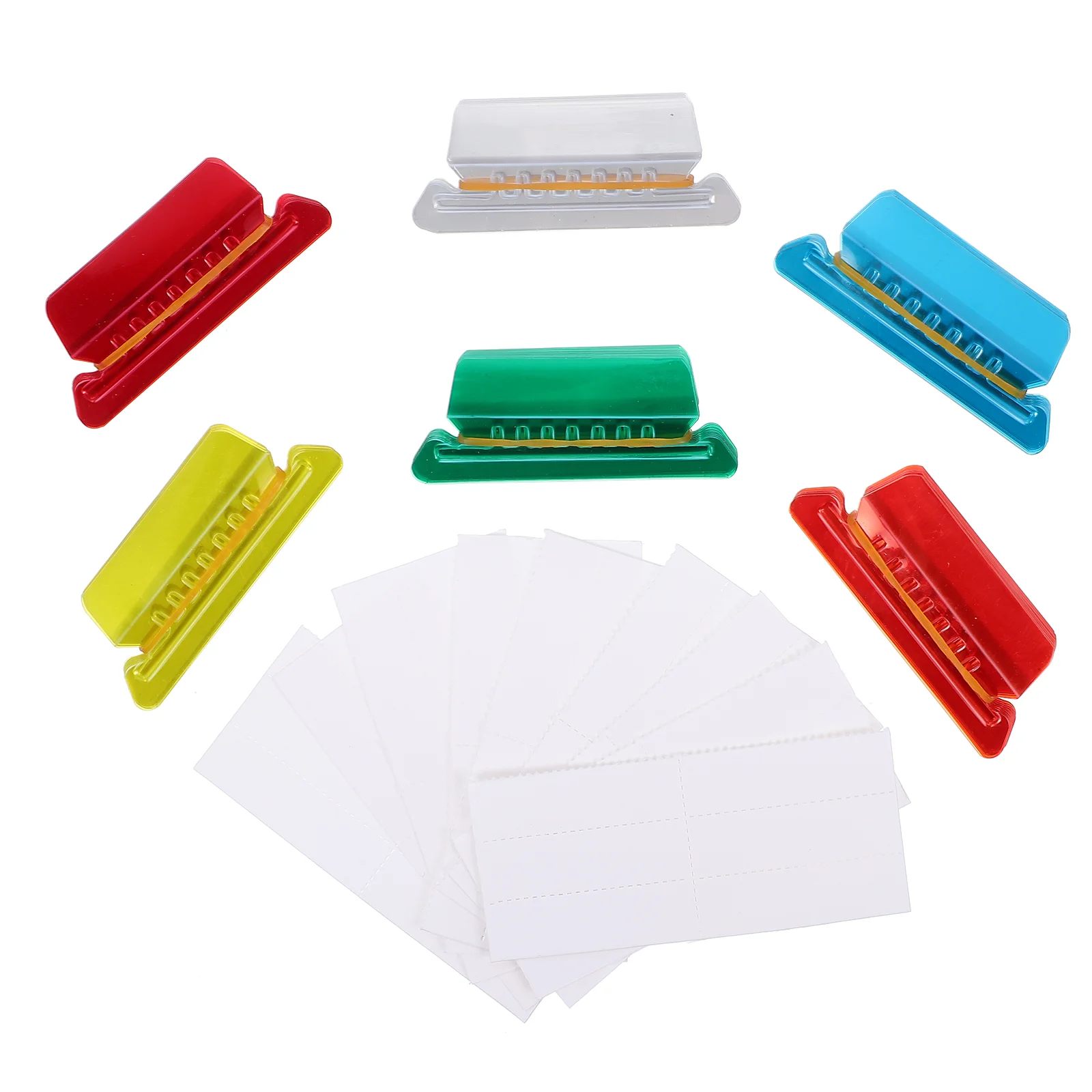 

File Tags Hanging Labels Folder Folders Tabs Pvc Filing Sorting Colored Supplies School Mix Size Letter Fittings Classification