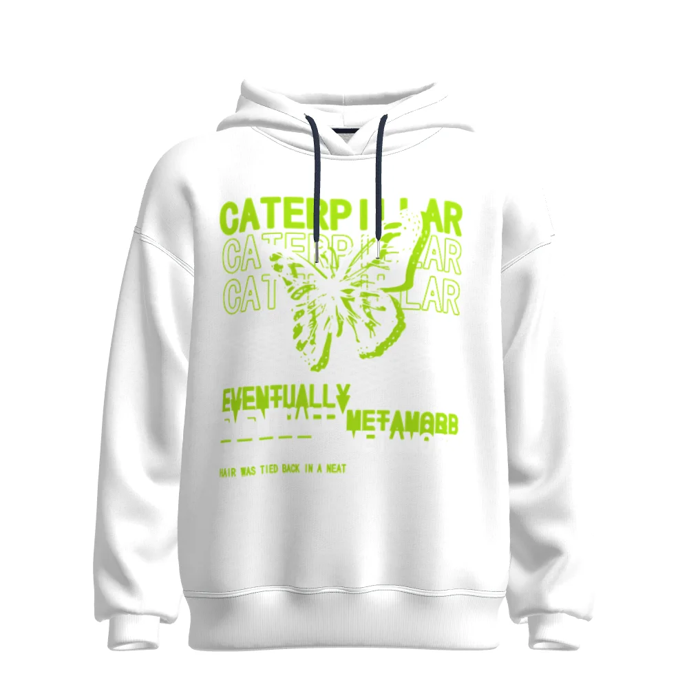 

Fashion Men's Pocket Hoodie Printed Sweatshirt
