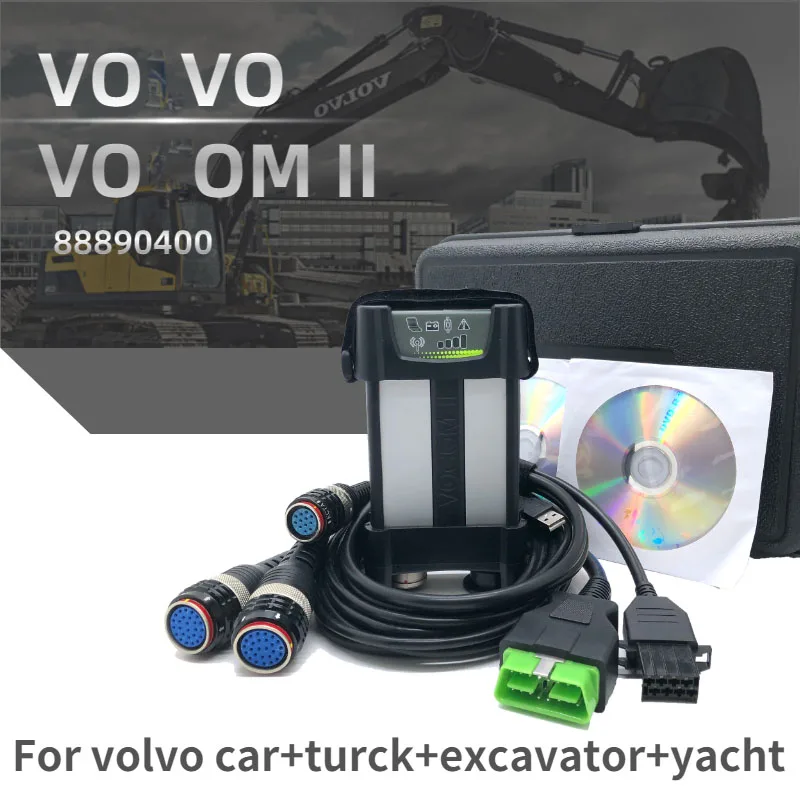 

Для Vo-lvo Vo-com II 88894000 + V2.8 PTT dev2 VO-COM 2 Impact для грузового экскаватора Vo, диагностический инструмент + Xplore Tablet