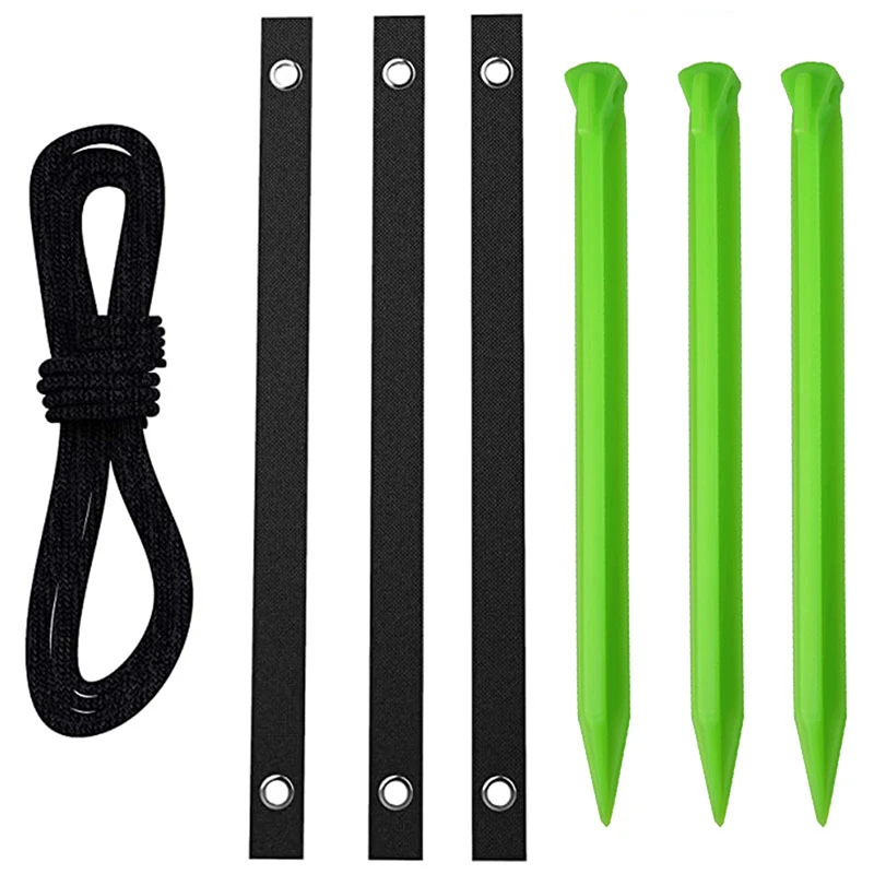 

Tree Stake Kit Tree Support Straps With Rope Plant Support Anchors Professional For Young Trees Protect Against Wind