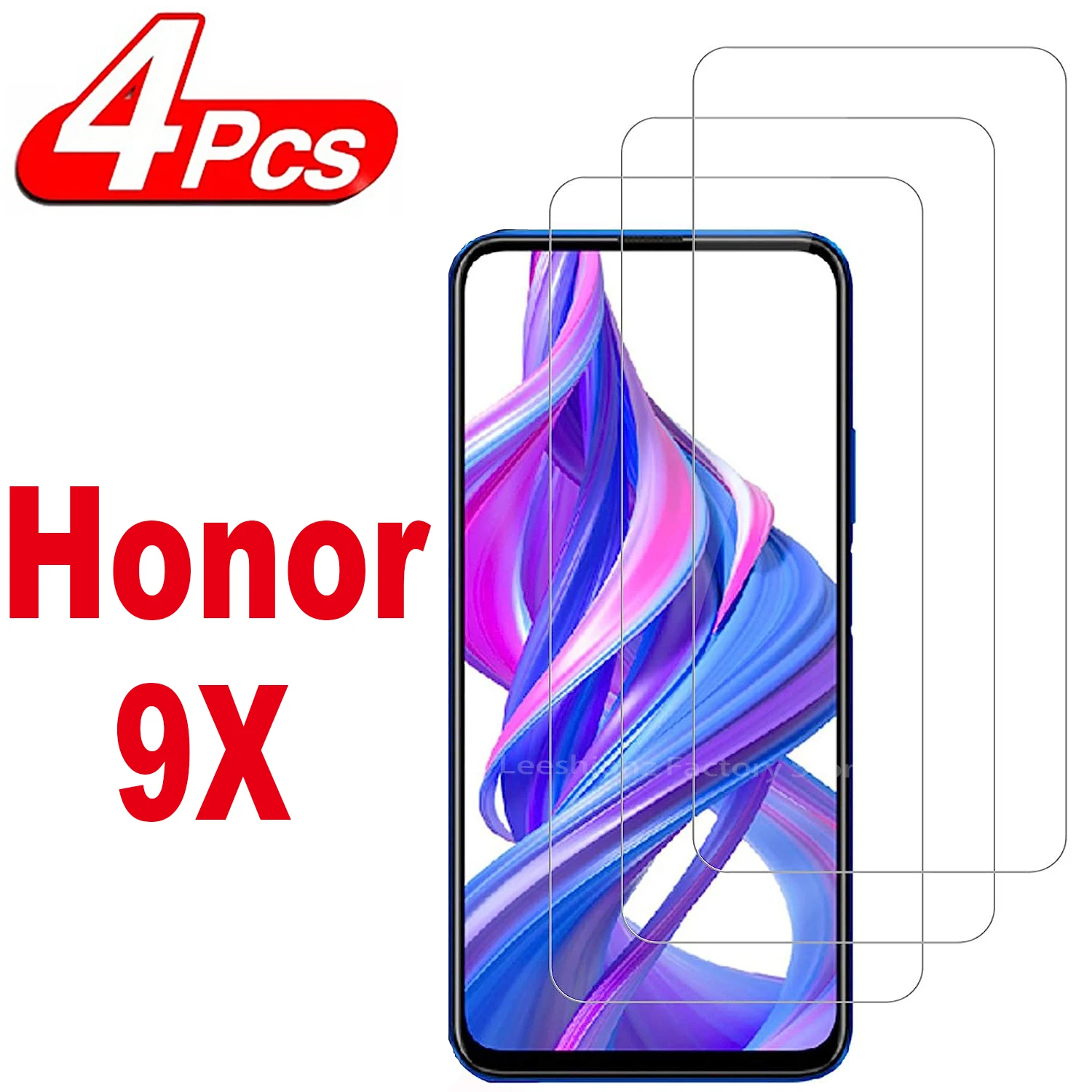 

2/4Pcs Screen Protector Glass For Huawei Honor 9X Tempered Glass Film