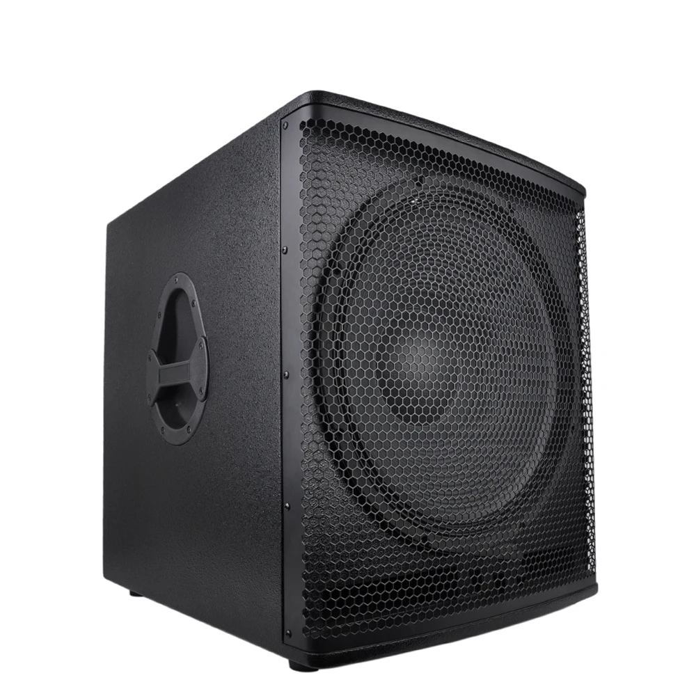 

RQSONIC WH18 Professional 18" Inch High Power 800W Subwoofer Wooden Speakers Box 3.0" KSV Accept CN;ZHE 126db Black 400W 80OZ /