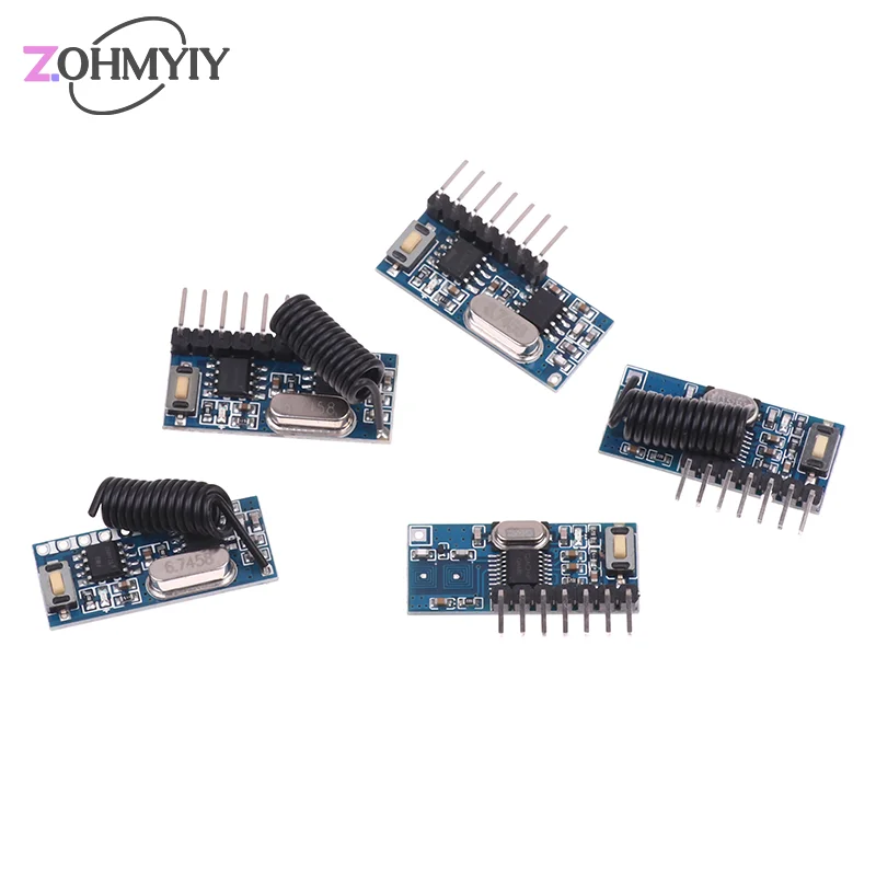 RX480E-4 433 МГц беспроводной кодирующий трансмиттер системный модуль 4 канала выход