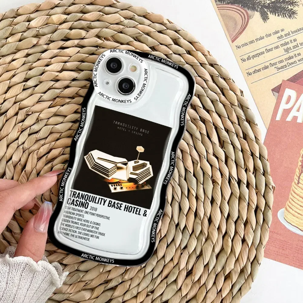 Модный чехол для телефона Arctic monkey IPhone 12 13 Mini 14 Pro MAX XS XR 7X8 Plus SE2 прозрачные мягкие