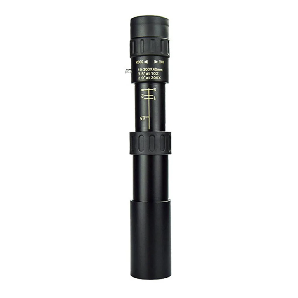 

10-300x40 Telescopic zoom Monocular Night View Single Tube Phone Telescope BAK4 Prism Lens Waterproof Telescope