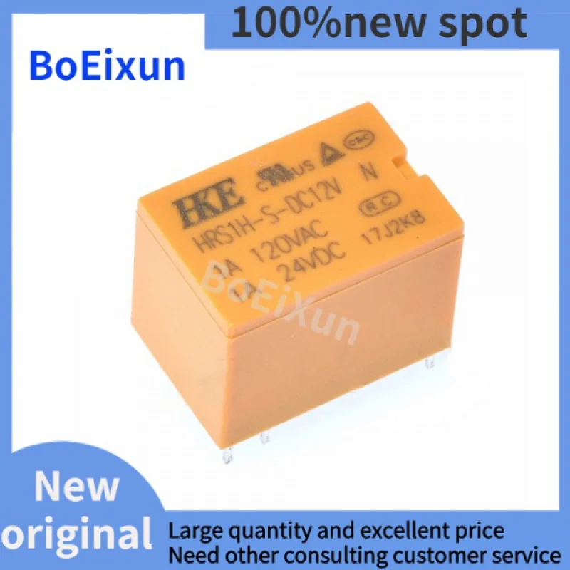 

100%NEW Relay HRS1H-S-DC5V HRS1H-S-DC12V HRS1H-S-DC24V DIP6