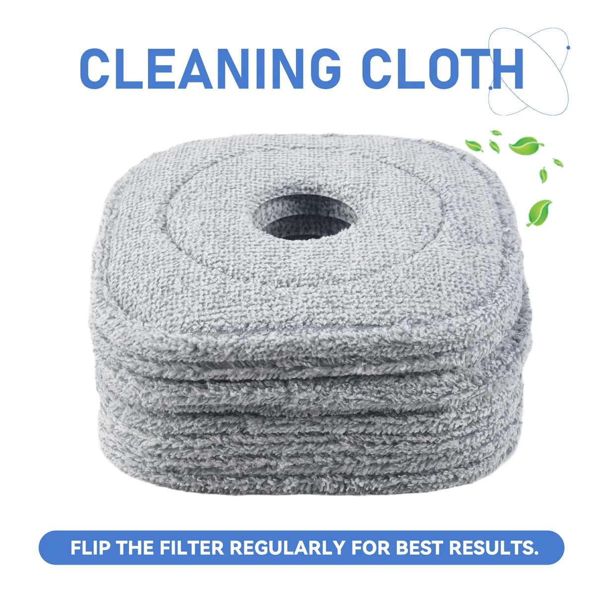 8 шт. тряпка для швабры с отжимом