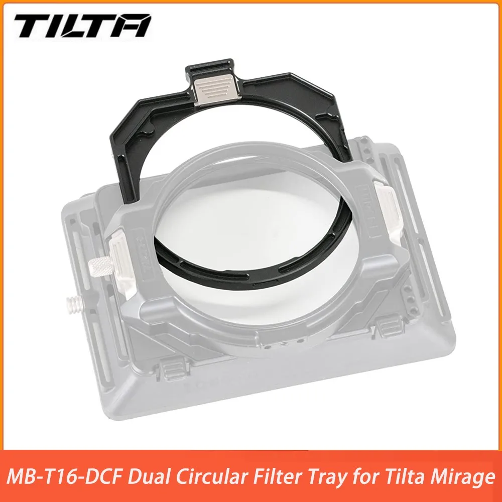 

Tilta MB-T16-DCF Dual Circular Filter Tray for Tilta Mirage