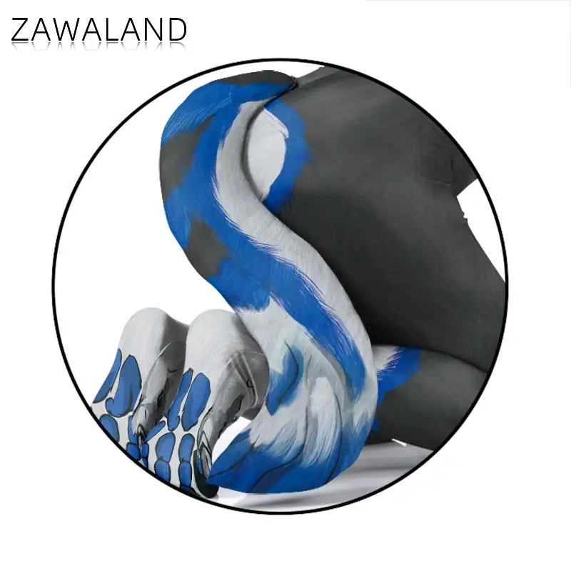 Zawaland Wolf Petsuit Мужской костюм для косплея с животными Необычный карнавальный