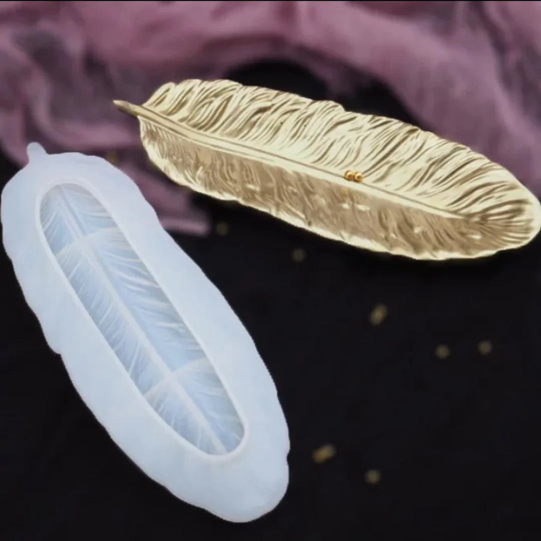 Креативный Силиконовый поднос для пера форма эпоксидной смолы цемента гипса