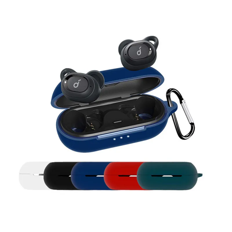 Пылезащитный противоударный Гибкий Мягкий силиконовый чехол Защитный для Anker