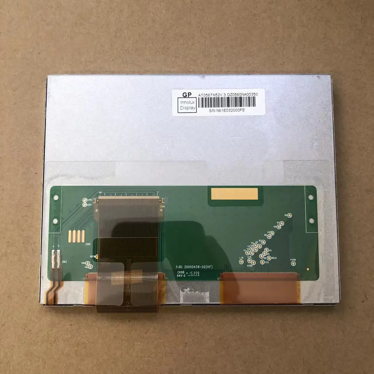 ЖК-экран 5 6 дюйма AT056TN52 V.3 V3 640x48 0 панель дисплея полностью протестированная