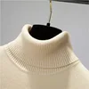 Turtleneck Winter Sweater Women Elegant Thicken Velvet Lined Warm Female Knitted Pullover Slim Tops Basic Knitwear Jumper New 5