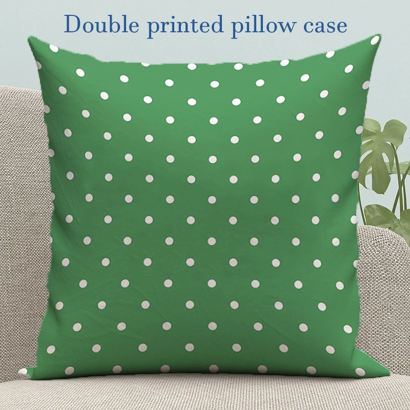 

Polka Dot Pattern Pillow Covers Decorative Sofa Cushions Pillowcase Cushion Cover 45x45 Pillows 45*45 Cases Pillowcases Home