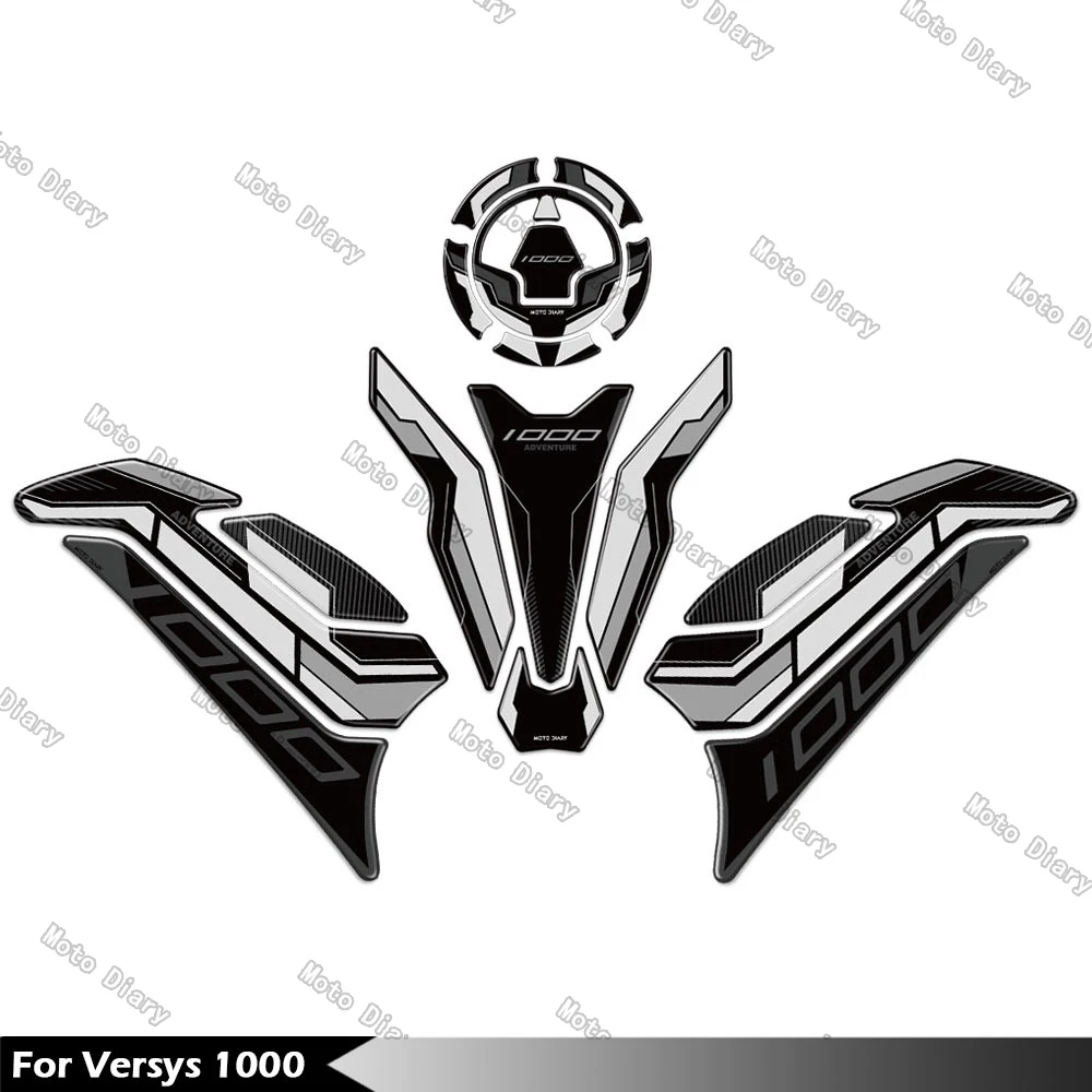 

3D наклейка на топливный бак, крышка масляного газа, наклейка, защитная крышка, водонепроницаемая для Kawasaki versys 1000 VERSYS 1000 versys 1000 se