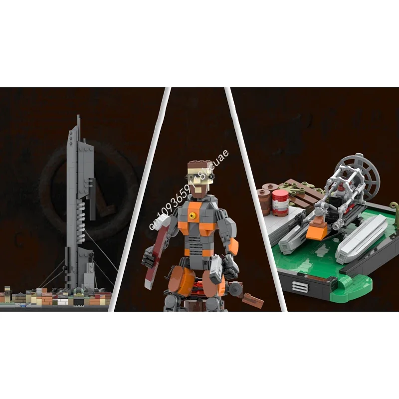 Фото Набор строительных блоков MOC Half-Life 2 (2331 деталь) – идеальный подарок на праздник, лучшие идеи для подарков на день рождения, для творческих и инновационных умов №1