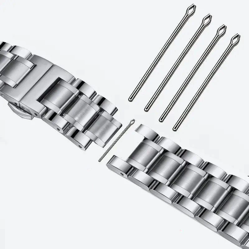 

10pcs Diameter 0.9mm Diameter Stainless Steel Watch Band Link Cotter Pin Strap Spring Bars issuance Watch Repair Accessories