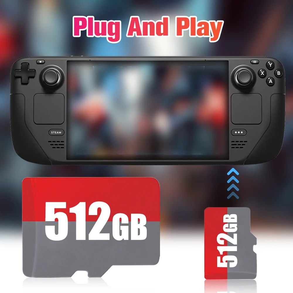 Игровая TF-карта Batocera 512 ГБ для Windows