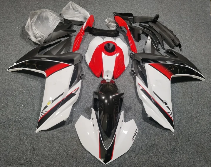 Фото Подходит для мотоциклов Yamaha R3 R25 2015, 2016, 2017, 2018 годов выпуска, полный комплект обвеса с крышкой бака, возможна индивидуальная настройка. №2