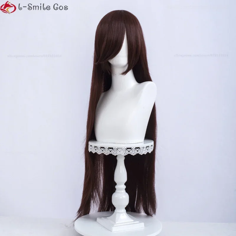 Красочный Длинный прямой женский парик 100 см черный синий фиолетовый