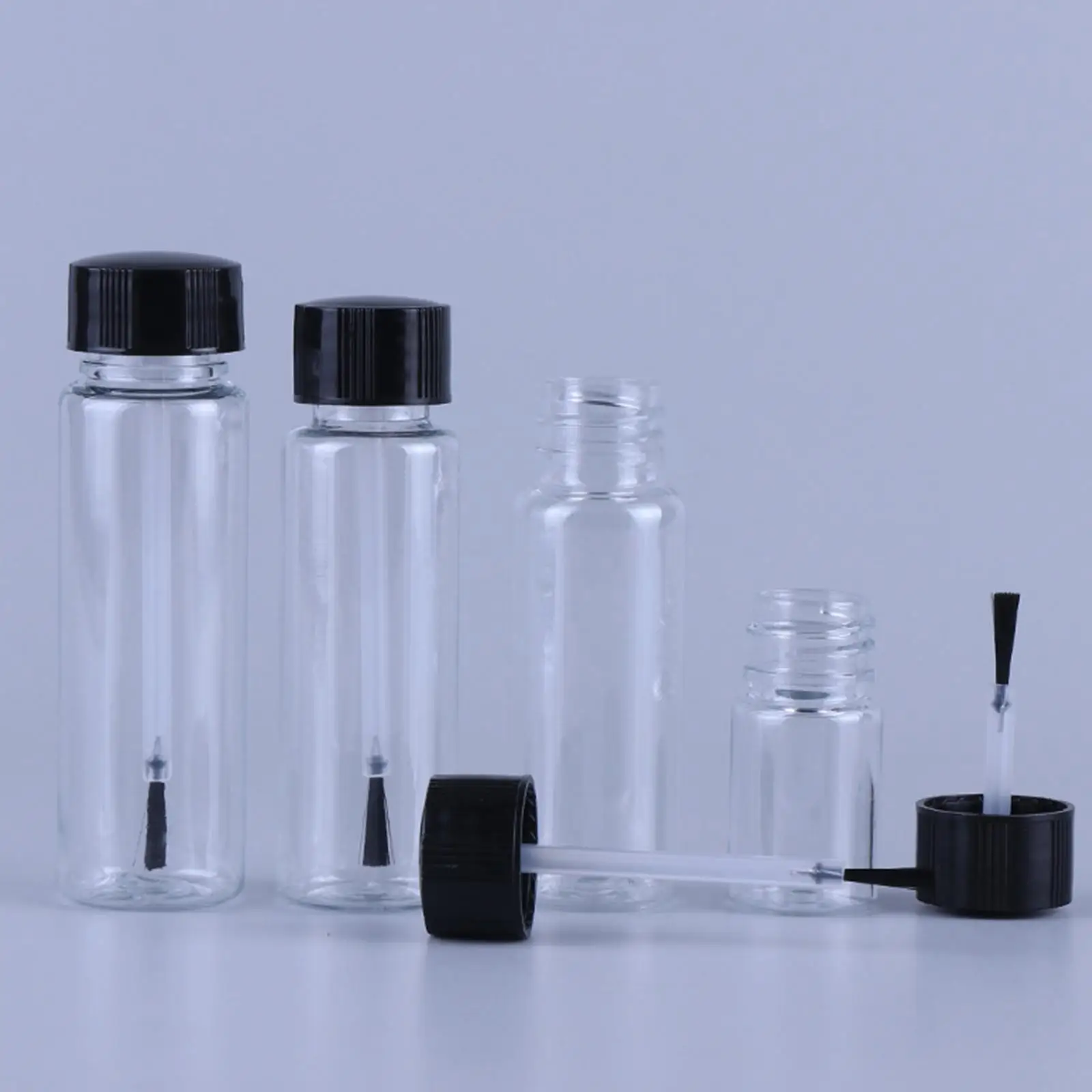 

Пластиковые флаконы для лака для ногтей, многоразовые банки для хранения краски, кистей, поделок с горшками, контейнер «сделай сам», жидкост...