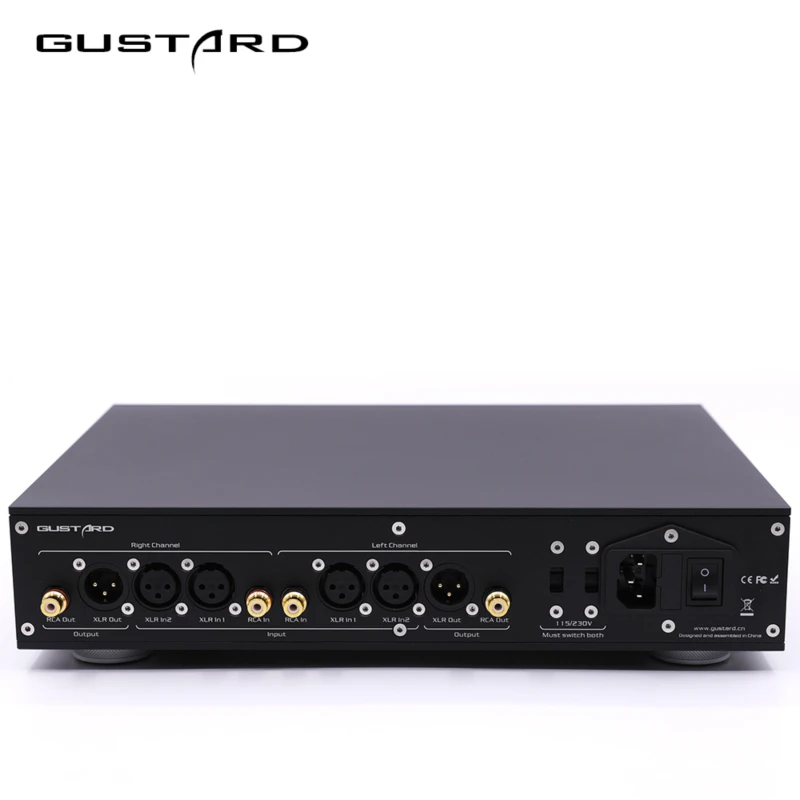 Gustard H26 Усилитель для наушников Аудио предусилитель Полностью балансный