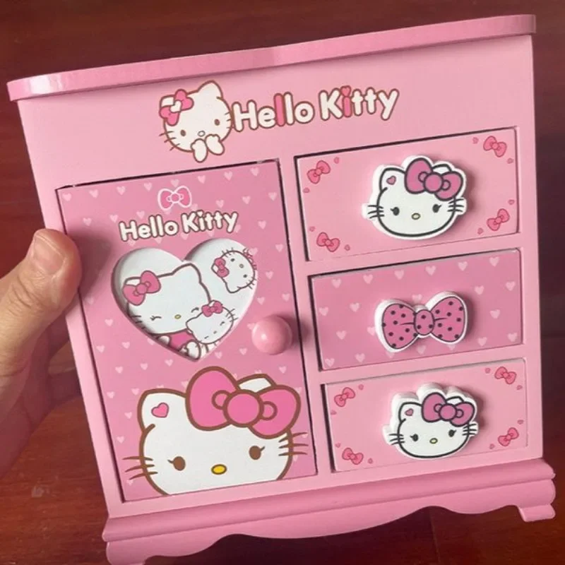 Новый Hello Kitty Kuromi My melody аниме мультфильм милый каваи стиль девушка музыка