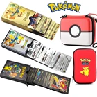 Французская версия карт с покемоном Vmax Gx тег из черной золотой фольги команда испанская 25-я годовщина меч и щит игрушки подарок для детей