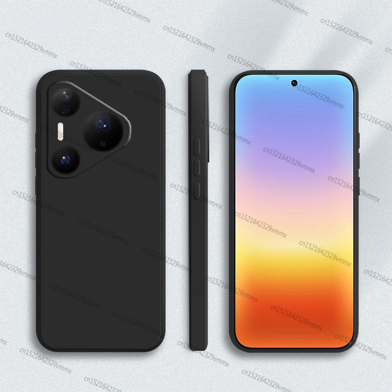 Фото Оригинальный жидкий силиконовый чехол для Huawei Pura 90s Pro, чехол для Huawei Pura 90s Pro Max, задняя крышка для Huawei Pura 90s Pro Max №3