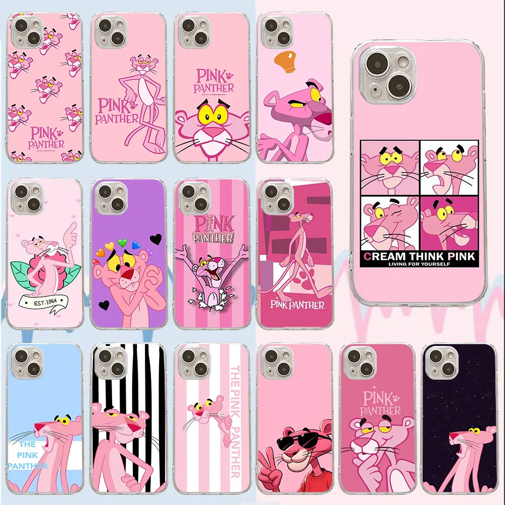 WX-81 P-Розовая пантера Гибкая из ТПУ для Moto G52 G42 G32 G23 G22 G14 G84 E32 G62 G04 G24 G72 G71 G73 G34 G9