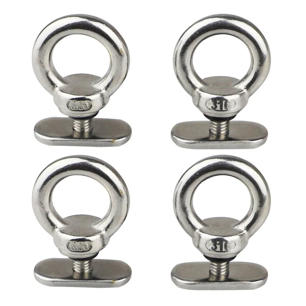 4 шт. M6 подъемная гайка с проушиной тент рельсовые стопоры крепление для каяка на