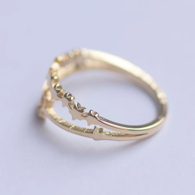 

Bear Rings Spain Sytle Stainless Steel Ring For Best Gift Gold Color