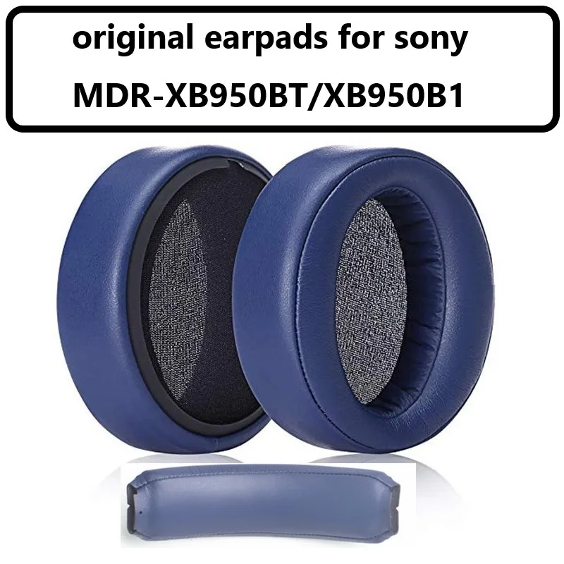 

High Quality Original Headphone Replacement Earpads + Headband for Sony MDR-XB950BT/XB950B1 Bluetooth Wireless Headphones