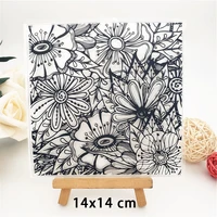 flowers plants animals clear stamps for diy scrapbooking card fairy transparent rubber stamps making photo album crafts template