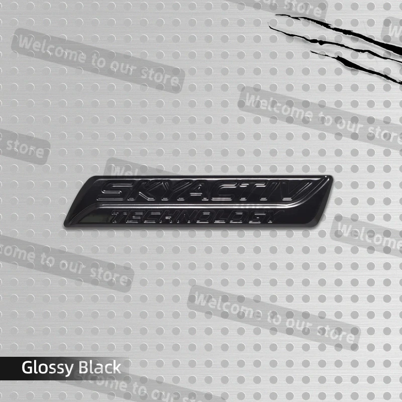 

3D металлический Стайлинг автомобиля SKYACTIV TECHNOLOGY, эмблема, наклейки на задний багажник, значок на кузов для MAZDA Axela CX-3 CX-5 CX-7 Atenza, аксессуары